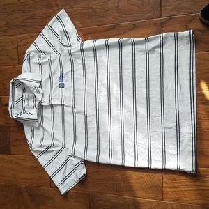 Under Armour Loose Heatgear Golf Striped Polo RBC Hertiage Branded Size S